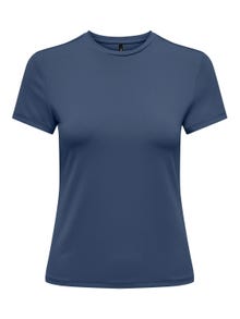 ONLY Regular fit U-pääntie Topit -Vintage Indigo - 15331595