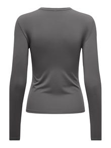 ONLY Regular fit U-pääntie Topit -Thunderstorm - 15331599