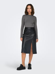 ONLY Tavapärane lõige U-kaelus Top -Thunderstorm - 15331599