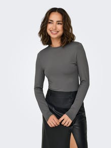 ONLY Tavapärane lõige U-kaelus Top -Thunderstorm - 15331599