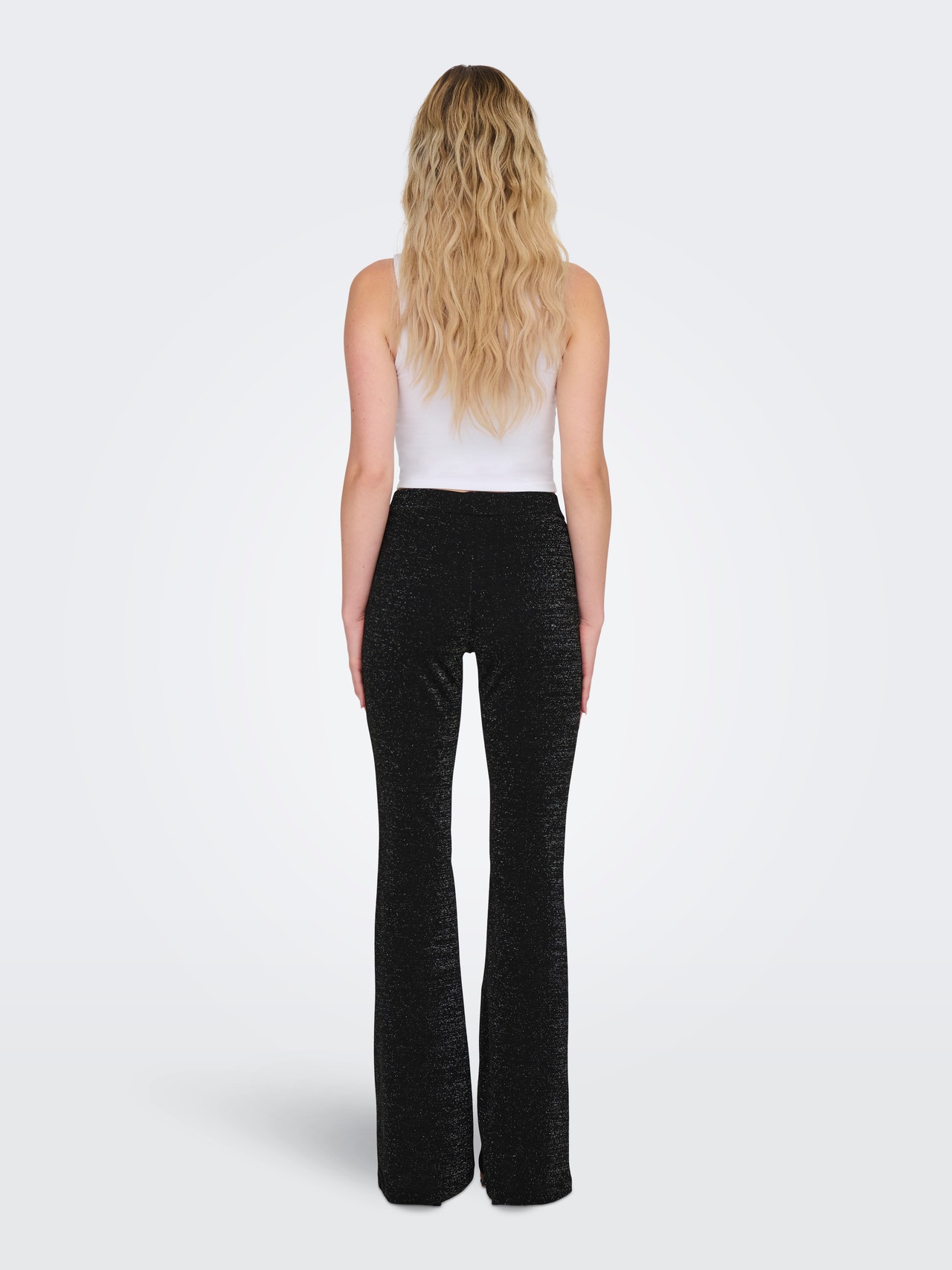 ONLY ONLPAIGE-ALYA Flared Fit Kalhoty -Black - 15331610