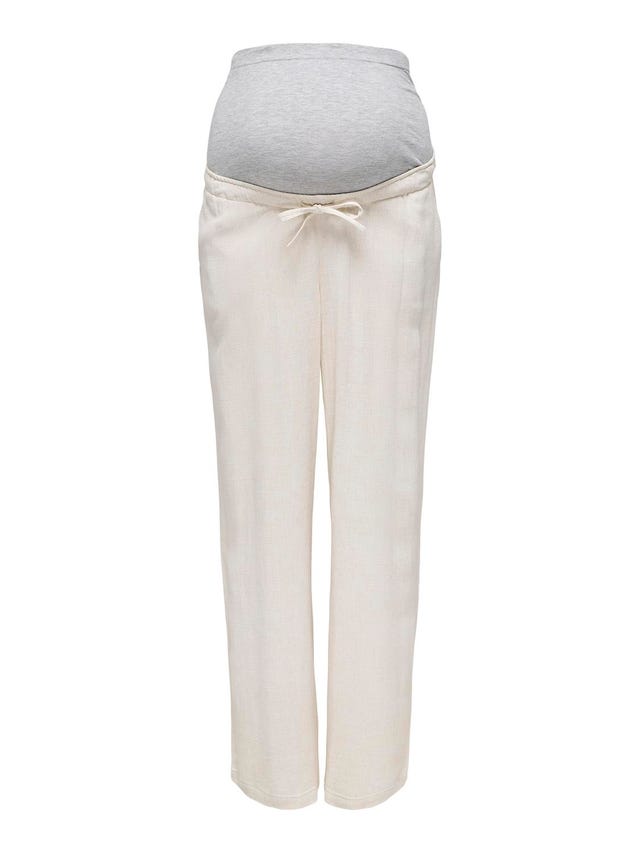 ONLY Mama linen pants - 15331636