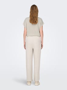 ONLY OLMSIESTA Straight Fit Trousers -Moonbeam - 15331636