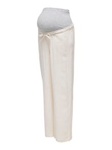 ONLY Pantalones Corte straight Cintura media Premamá -Moonbeam - 15331636