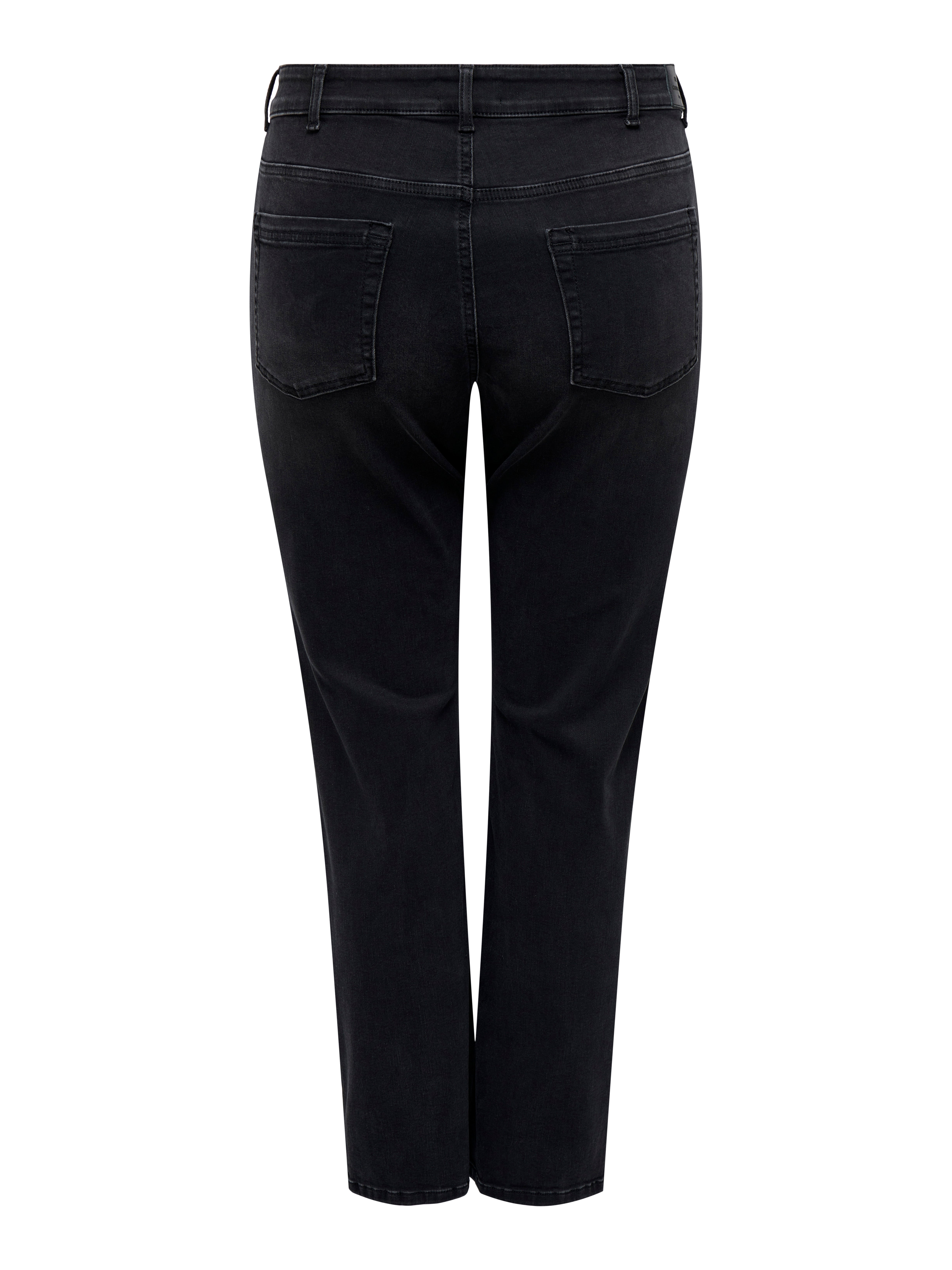 Thumbnail - Carwilly Hohe Taille Gerade Geschnitten Jeans