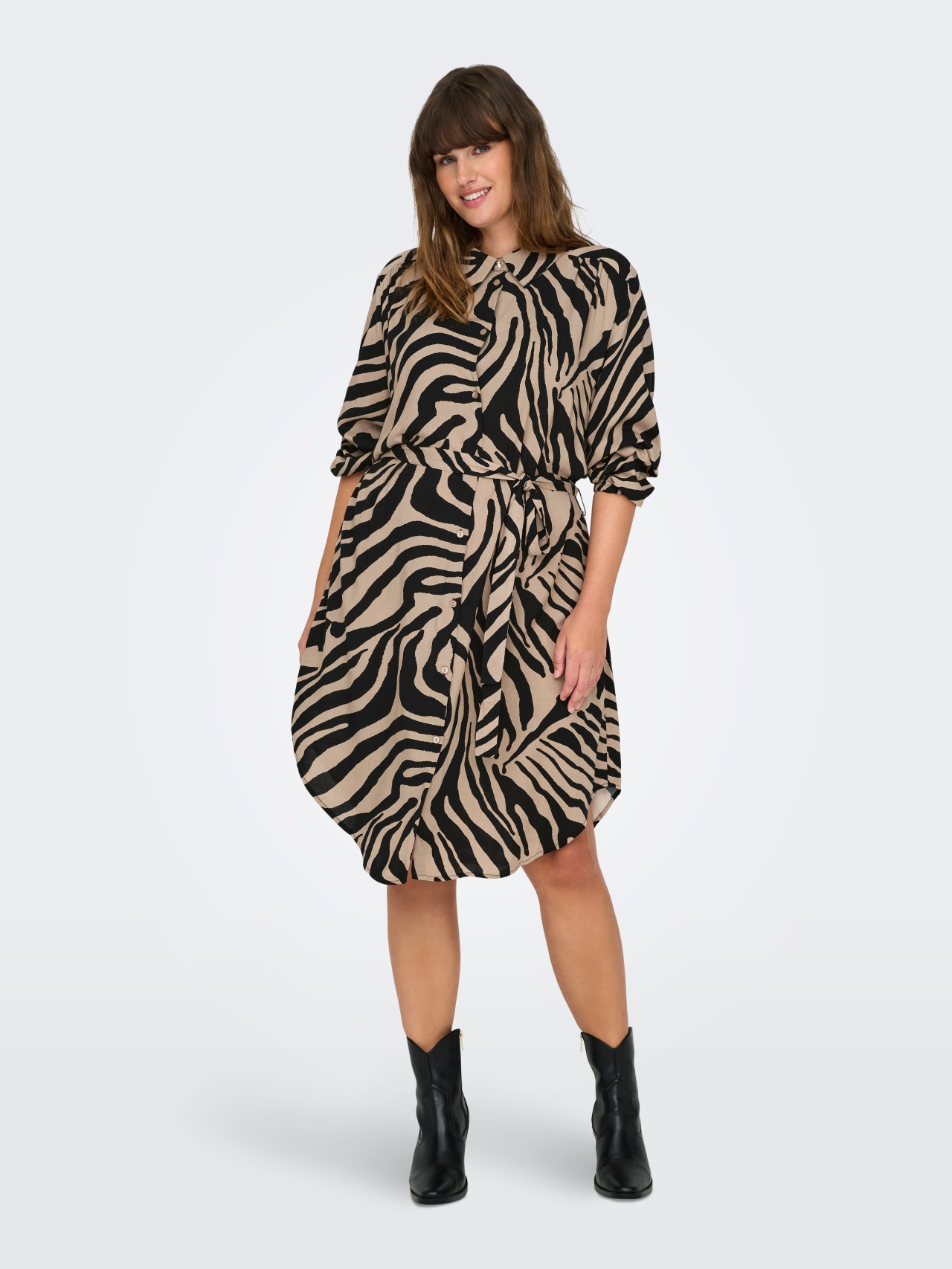 ONLY CARZALIKA Midi-jurk -Black - 15331737