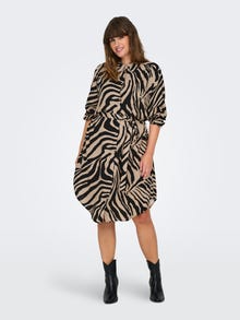 ONLY CARZALIKA Midi-jurk -Black - 15331737