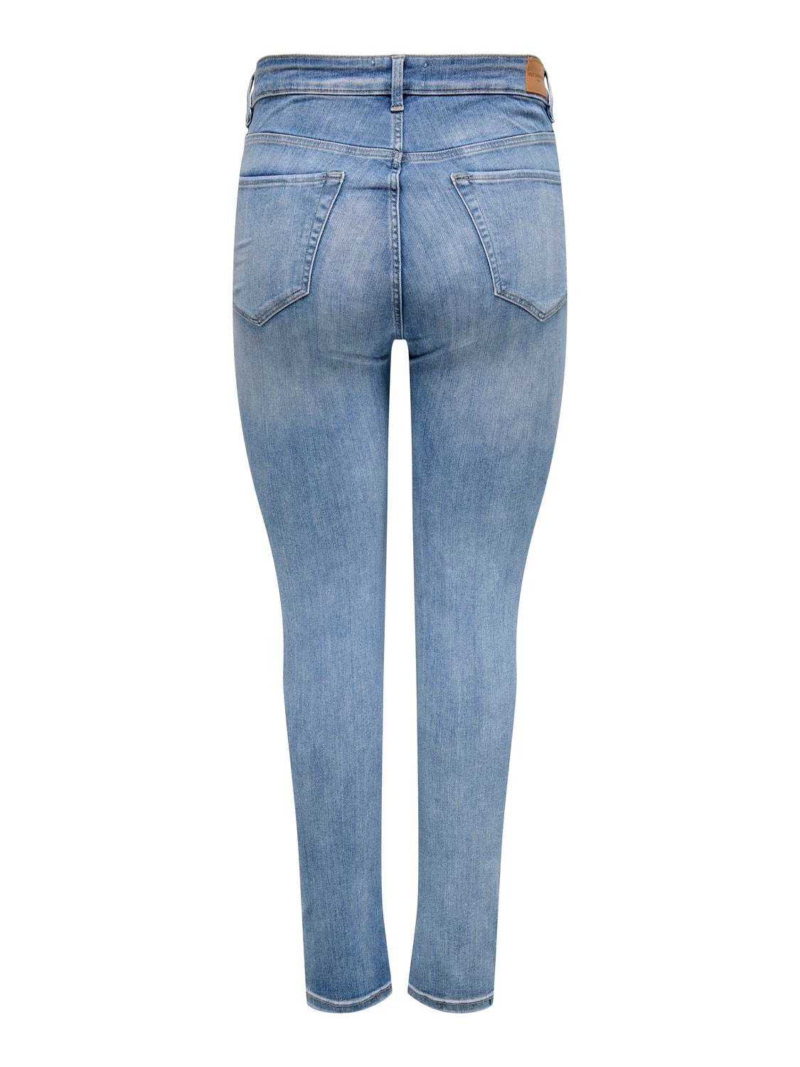 ONLY CAREmmy High Waist Skinny Jeans -Light Blue Denim - 15331875