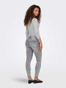 ONLY ONLWAUW Mittlere Taille Skinny Fit Jeans -Grey Denim - 15331974