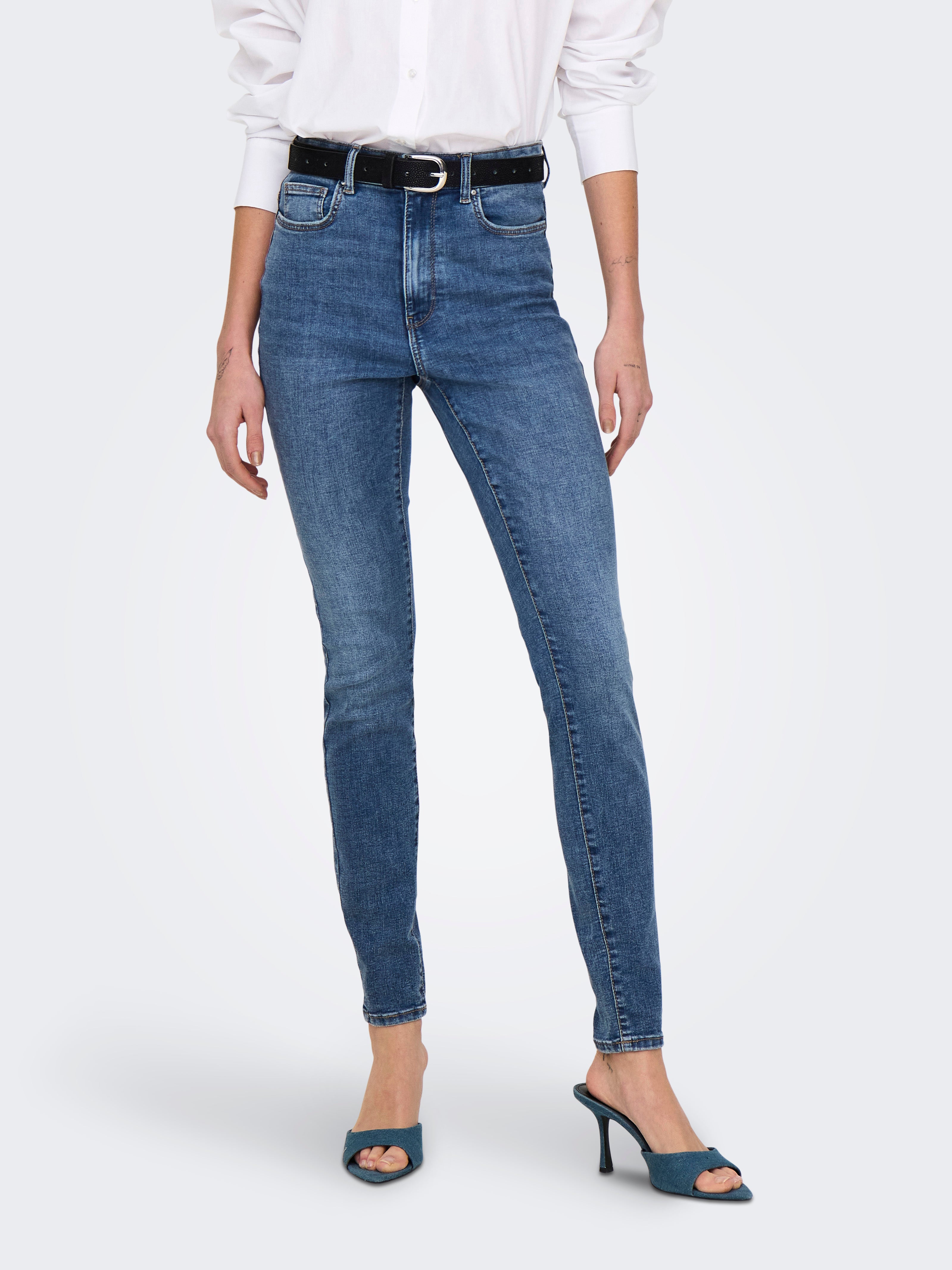 Onliconic Hohe Taille Skinny Fit Jeans