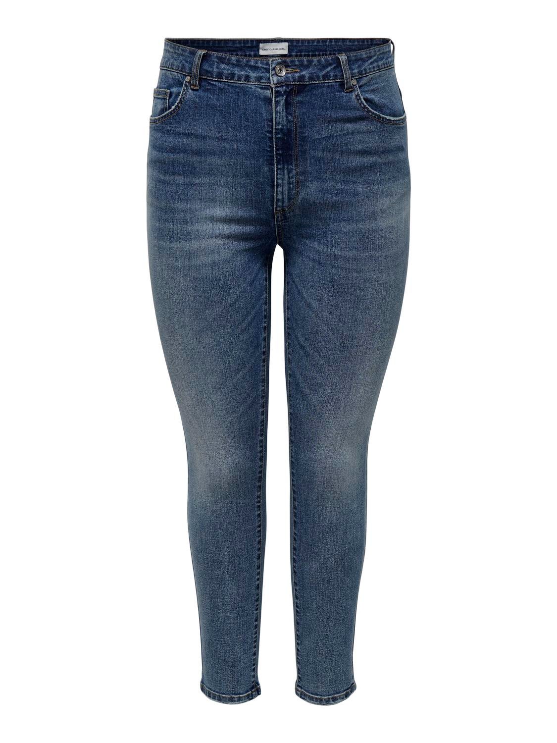 Cariconic Hohe Taille Skinny Fit Jeans