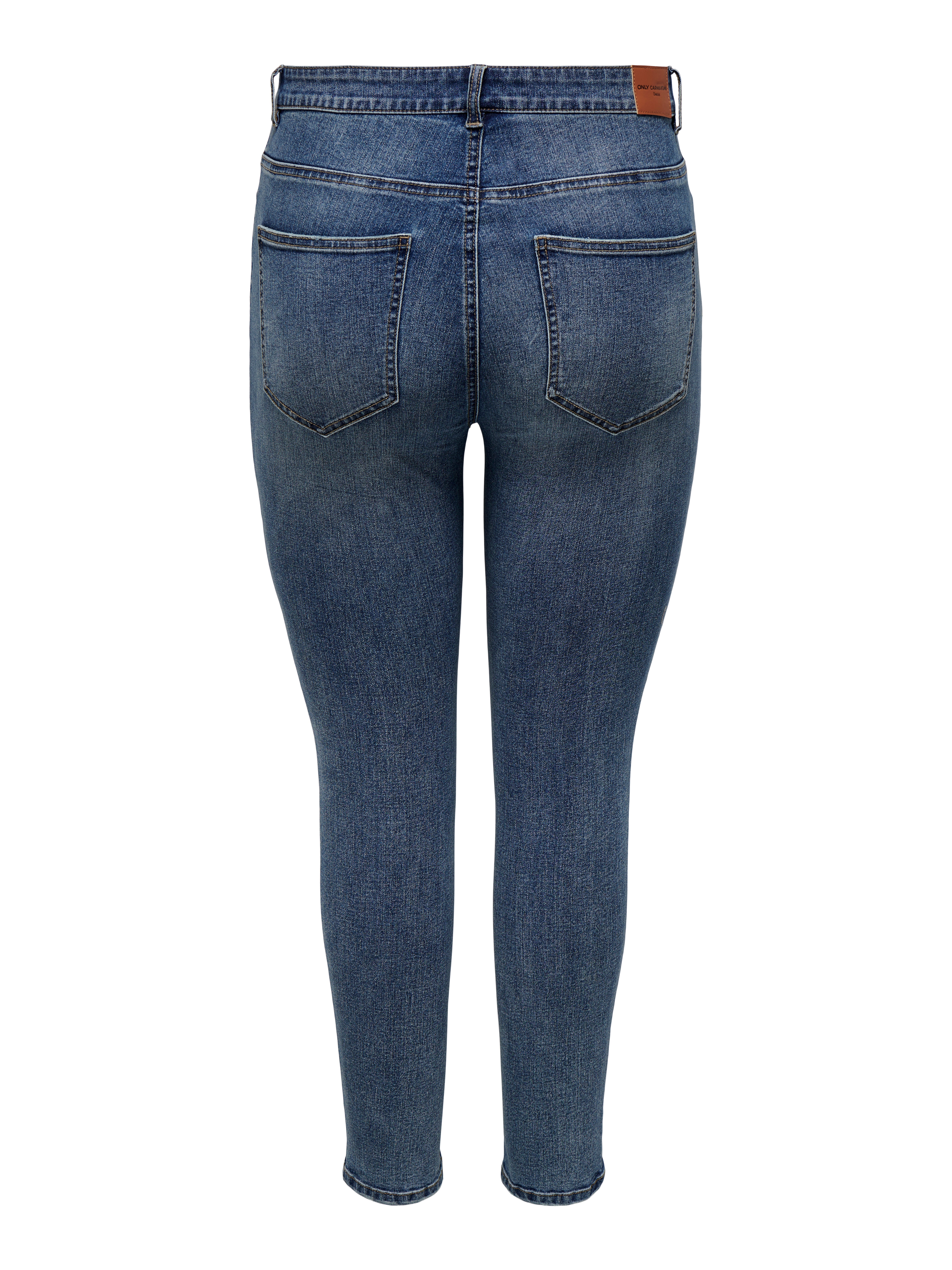 Thumbnail - Cariconic Hohe Taille Skinny Fit Jeans