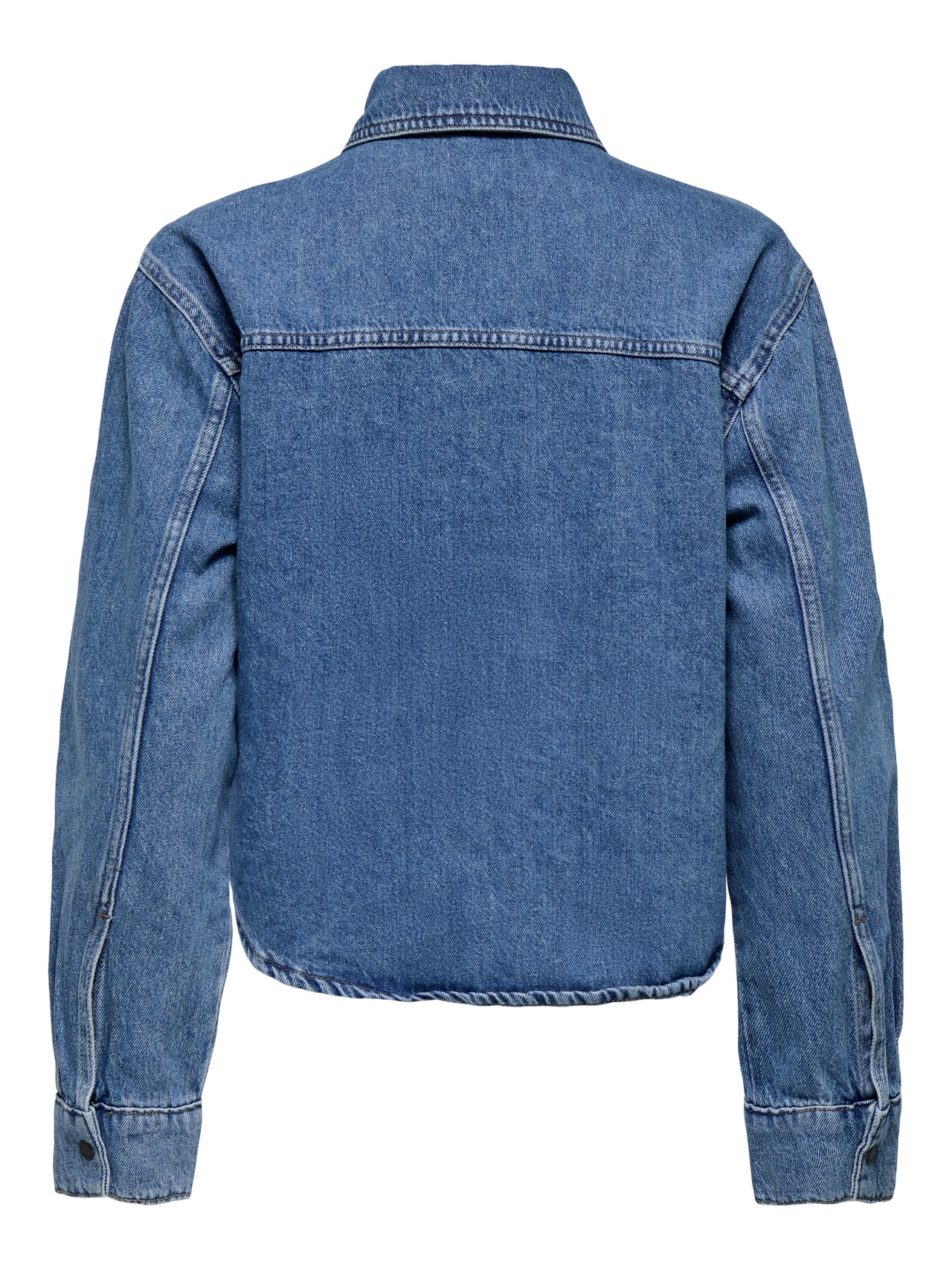 ONLY ONLAMINA Džinsiniai marškiniai -Medium Blue Denim - 15332079