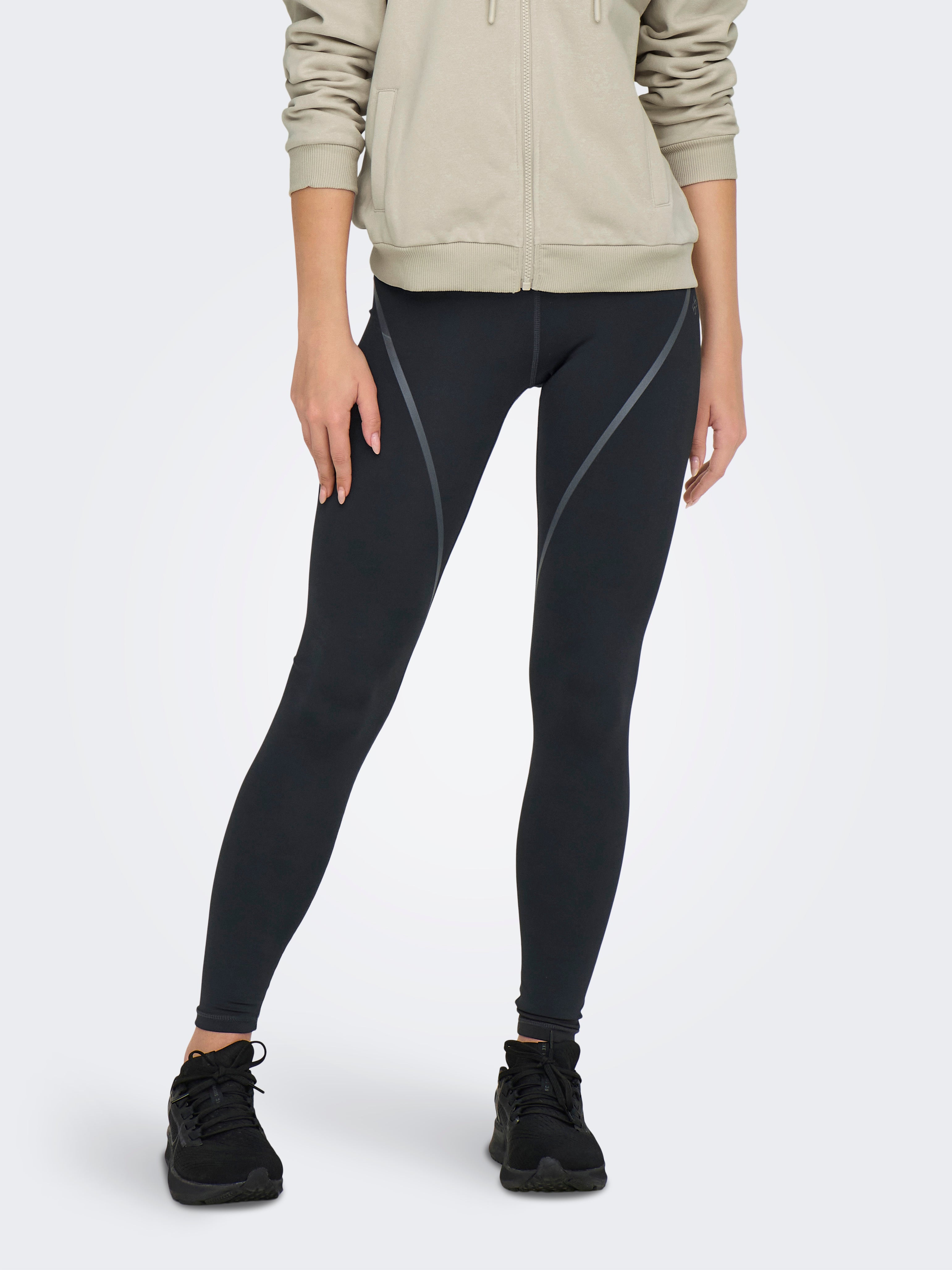 Onpjam-2-contrast Enger Schnitt Sportleggings