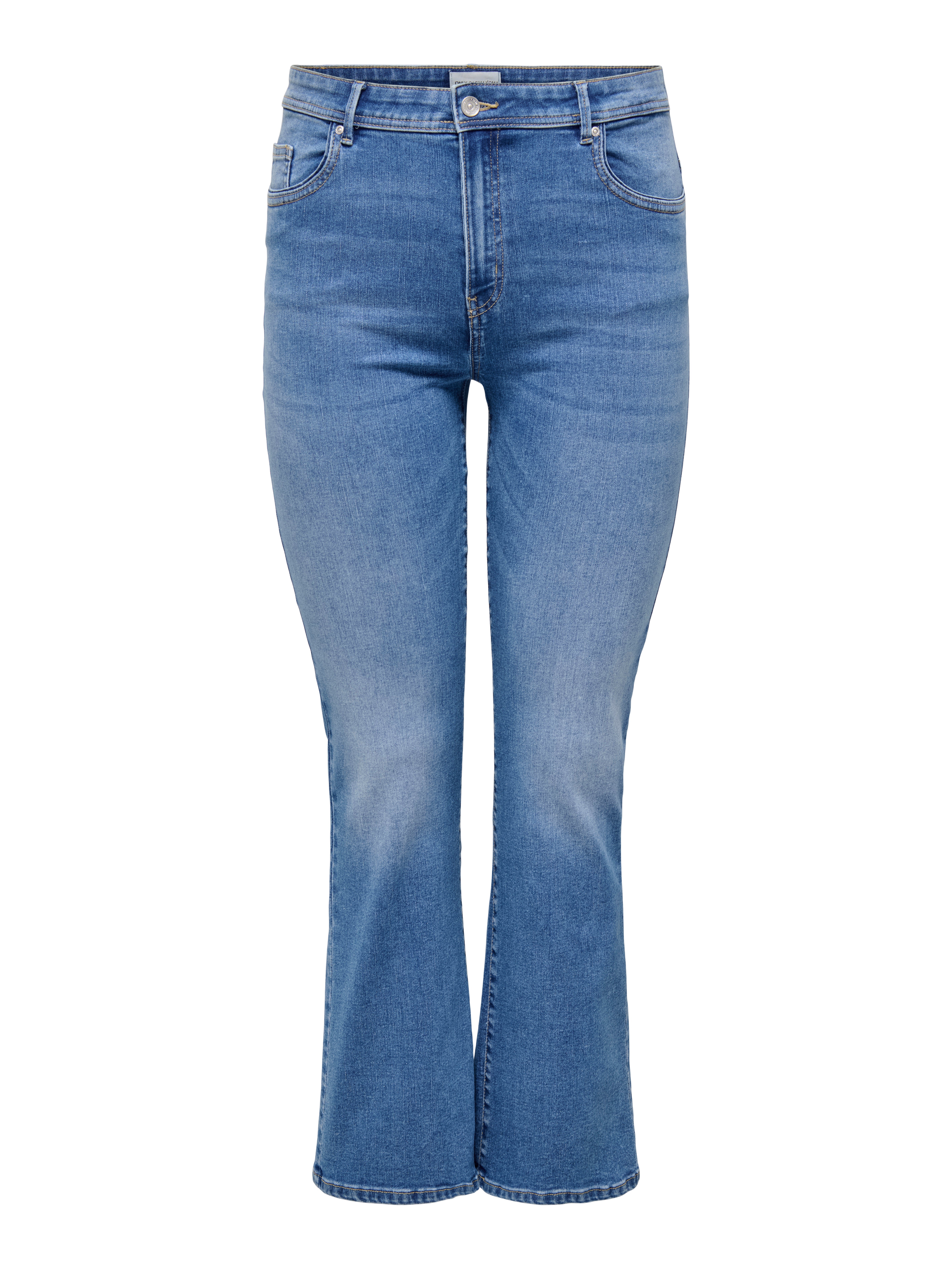 Thumbnail - Carsally Mittlere Taille Flared Jeans