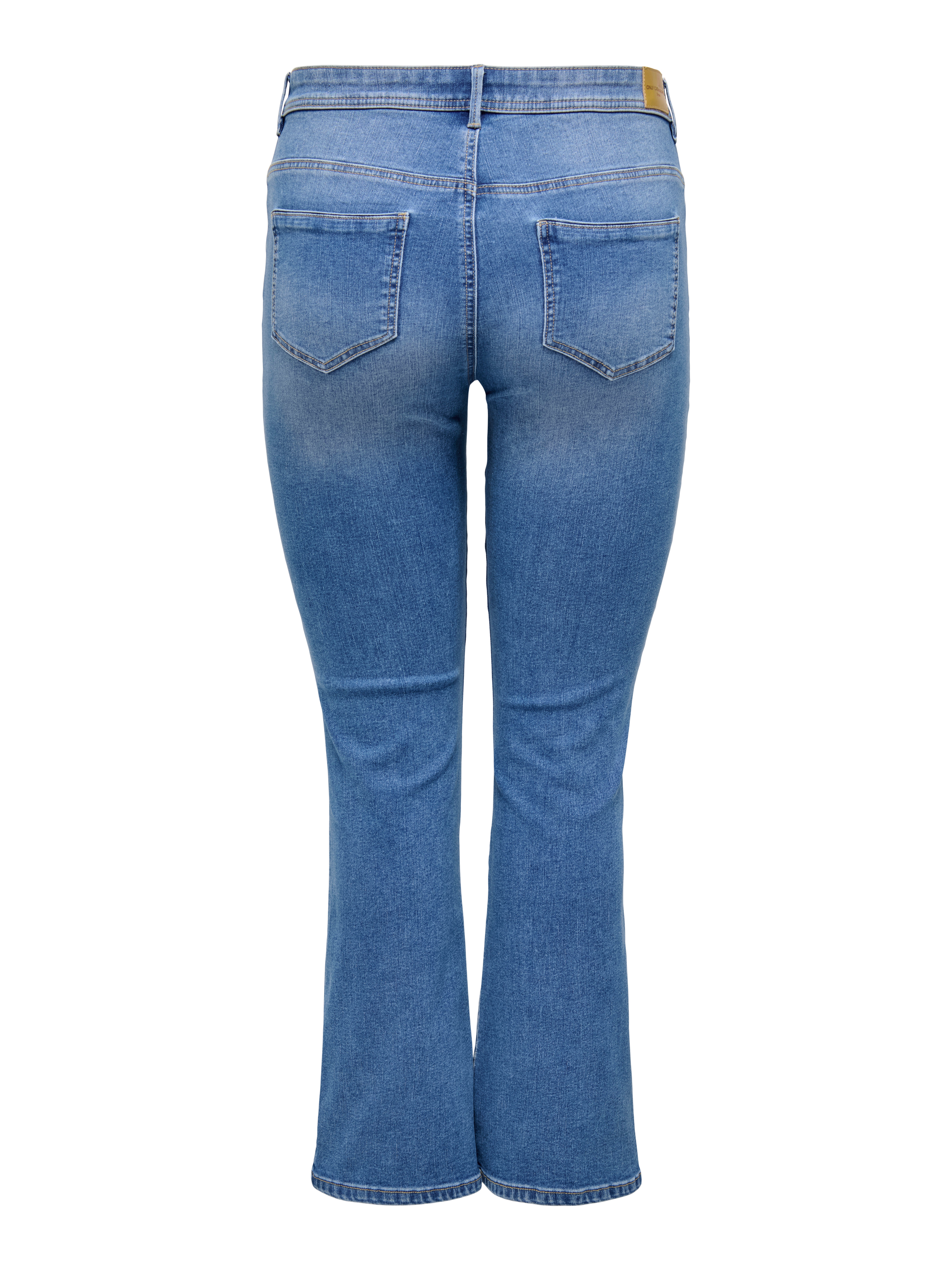 Thumbnail - Carsally Mittlere Taille Flared Jeans