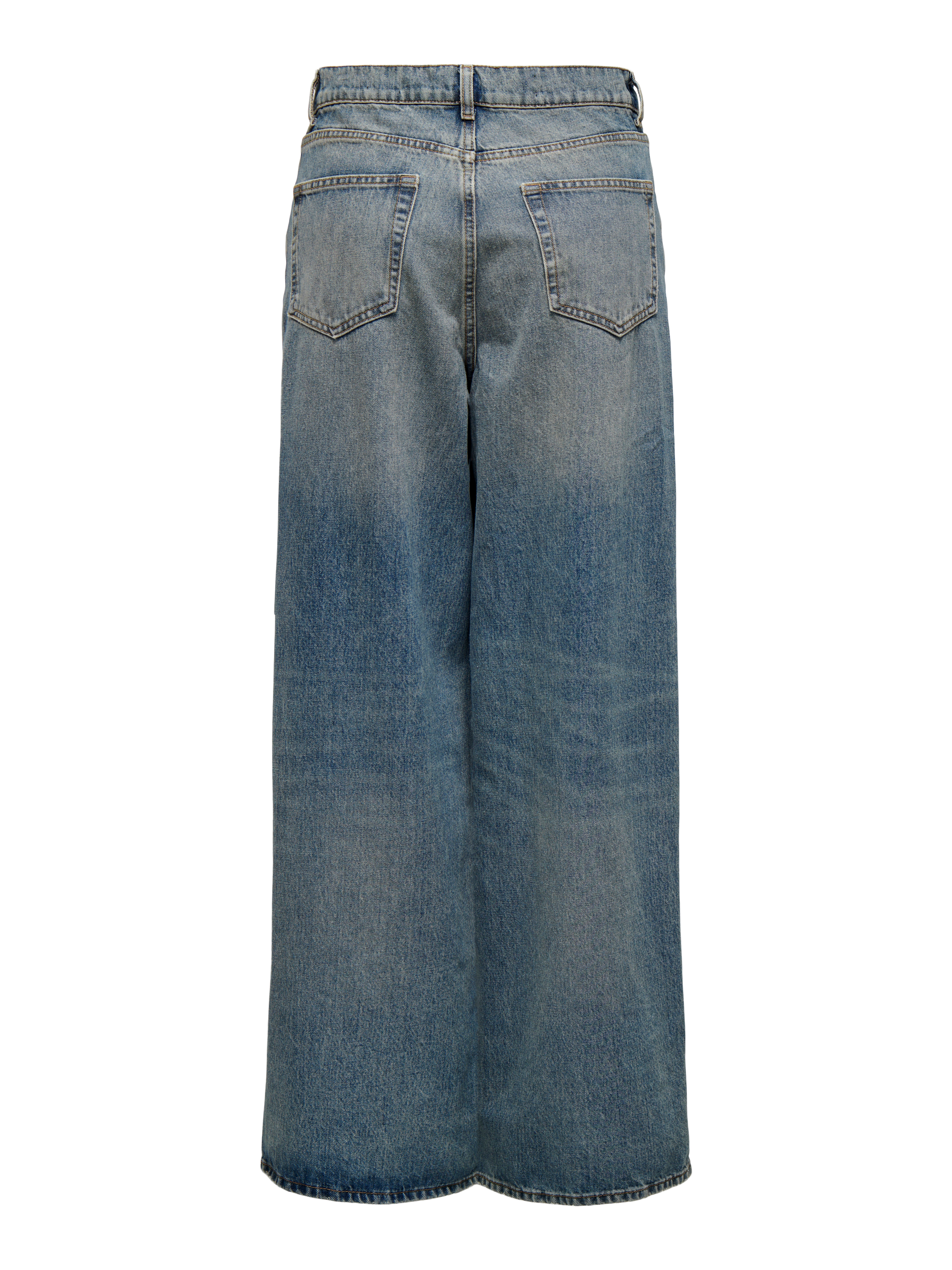 Thumbnail - Onlbaxter Mittlere Taille Weiter Beinschnitt Jeans