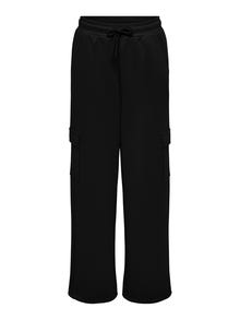 ONLY ONPLOUNGE Gerade geschnitten Jogginghose -Black - 15332678