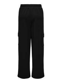 ONLY ONPLOUNGE Gerade geschnitten Jogginghose -Black - 15332678