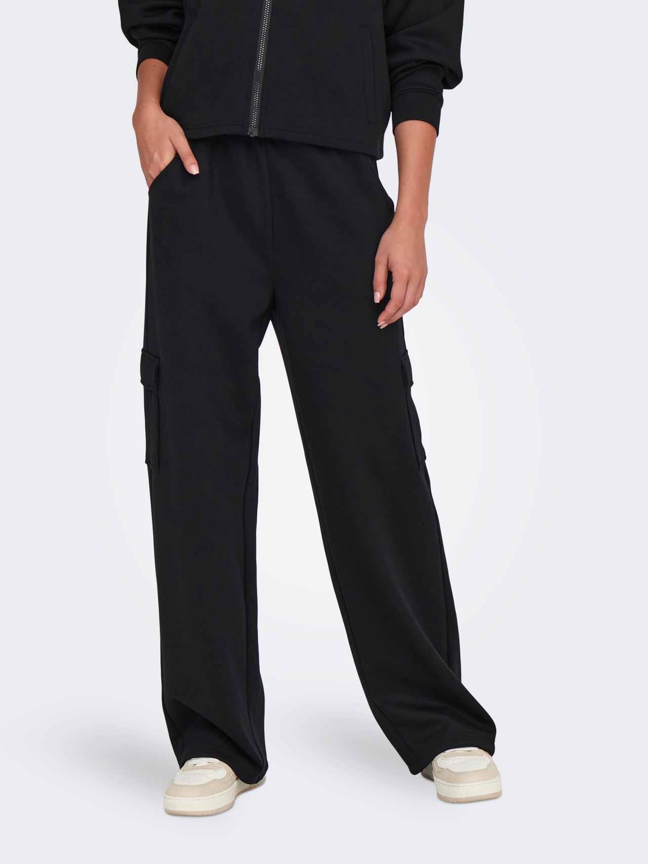 ONLY ONPLOUNGE Gerade geschnitten Jogginghose -Black - 15332678