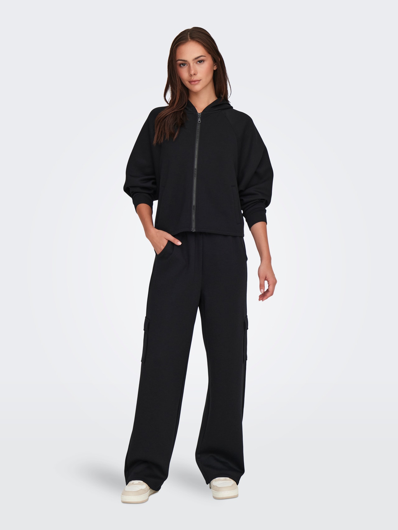 ONLY ONPLOUNGE Gerade geschnitten Jogginghose -Black - 15332678