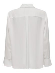 ONLY Camisas Corte regular Cuello de camisa -Cloud Dancer - 15332847