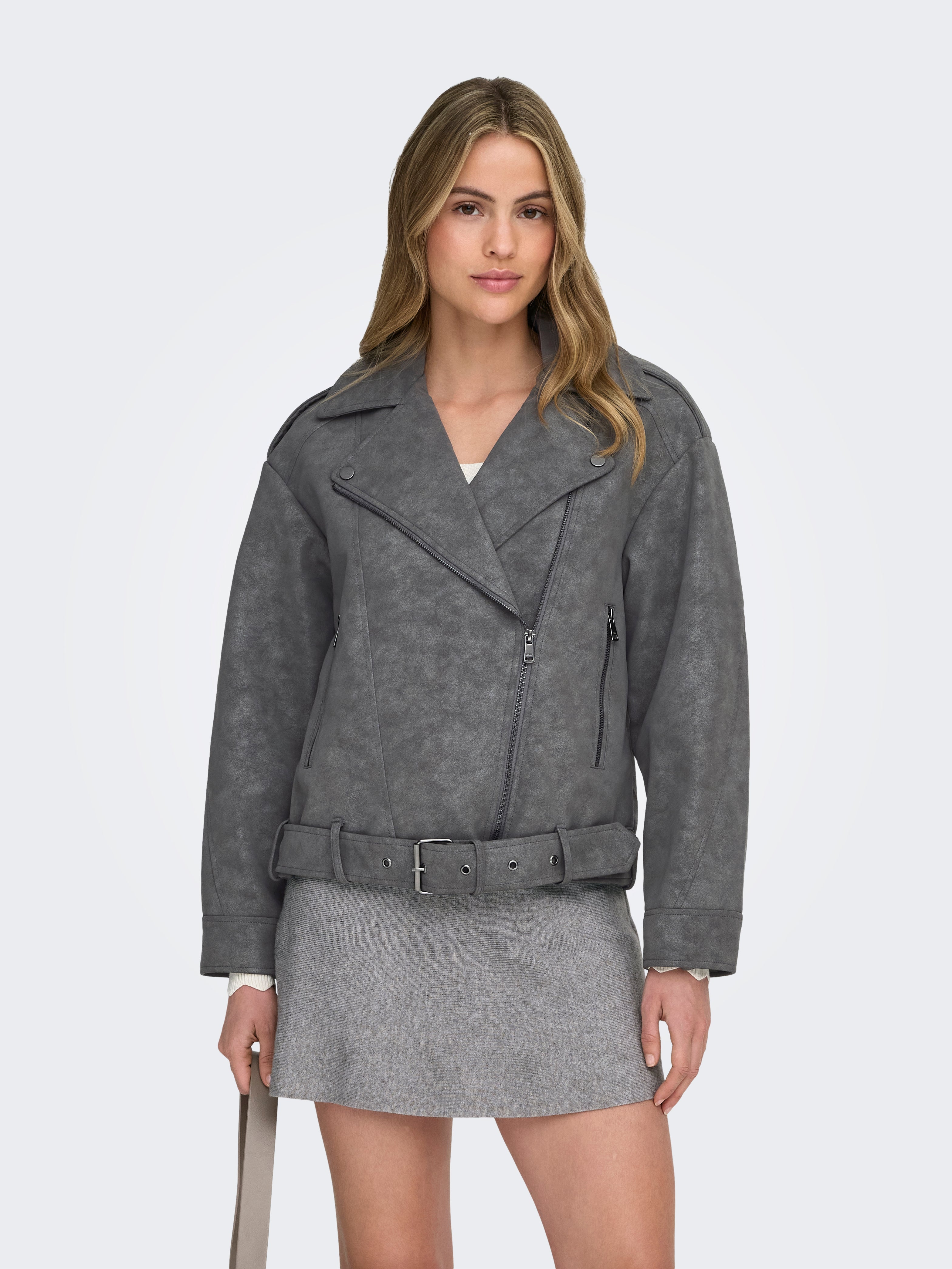 Onlava Kunstlederjacke