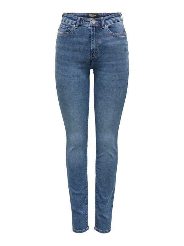 ONLY Skinny Fit Hohe Taille Jeans - 15332898