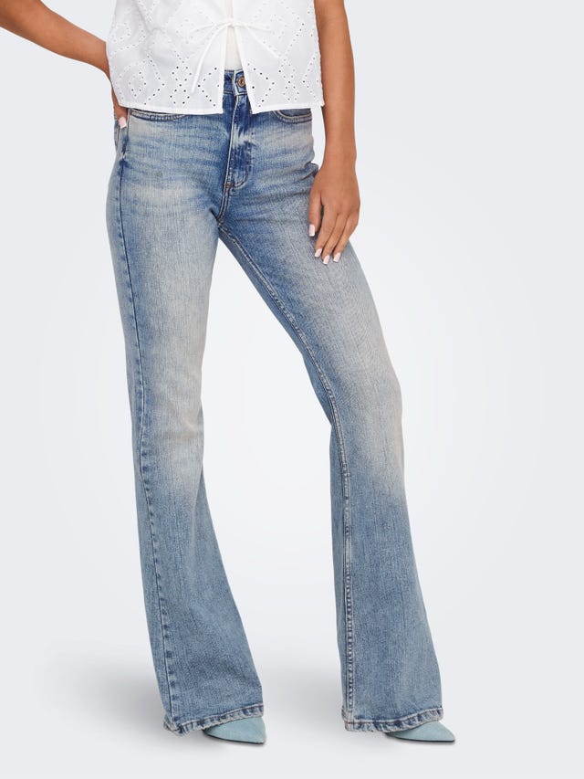 ONLY OnlPosh High Waist Flared Jeans - 15332901
