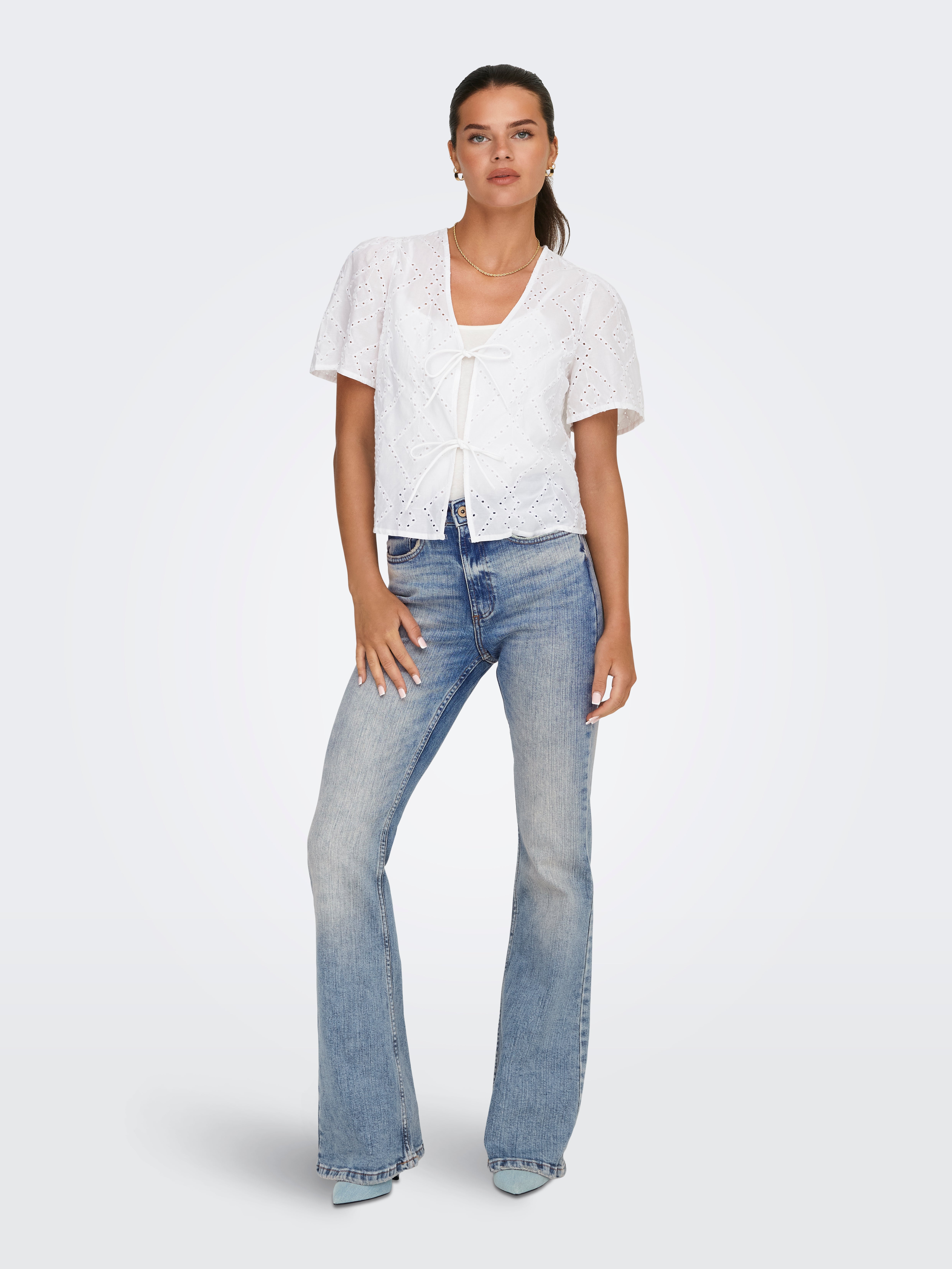 OnlPosh High Waist Flared Jeans