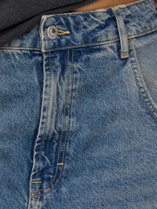 ONLY Loose Fit Knee Trousers -Medium Blue Denim - 15332906