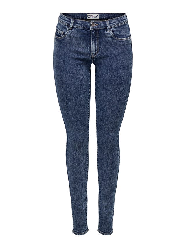 ONLY Skinny Fit Medelhög midja Jeans - 15332908