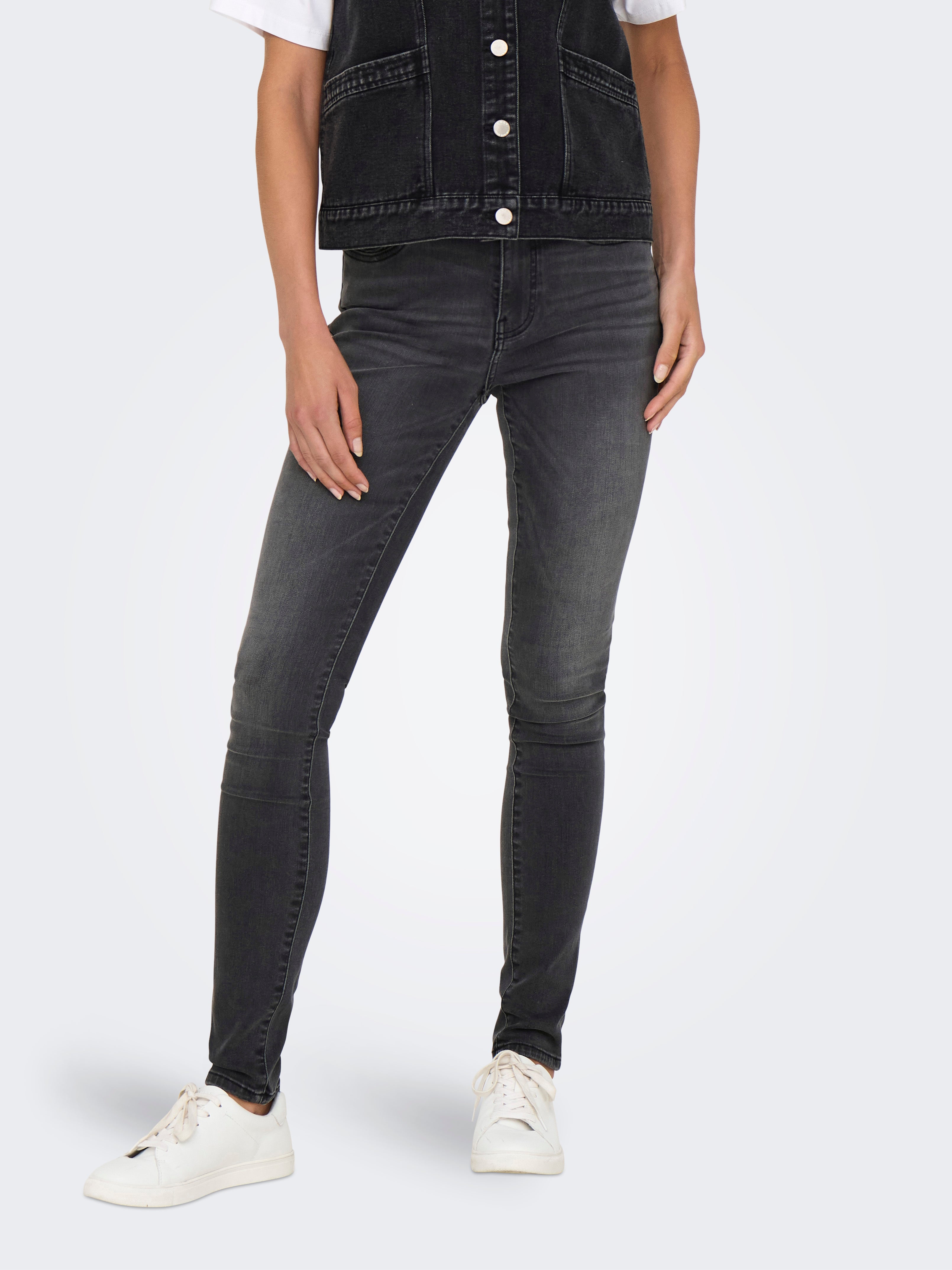 Onlpaola Hohe Taille Skinny Fit Jeans