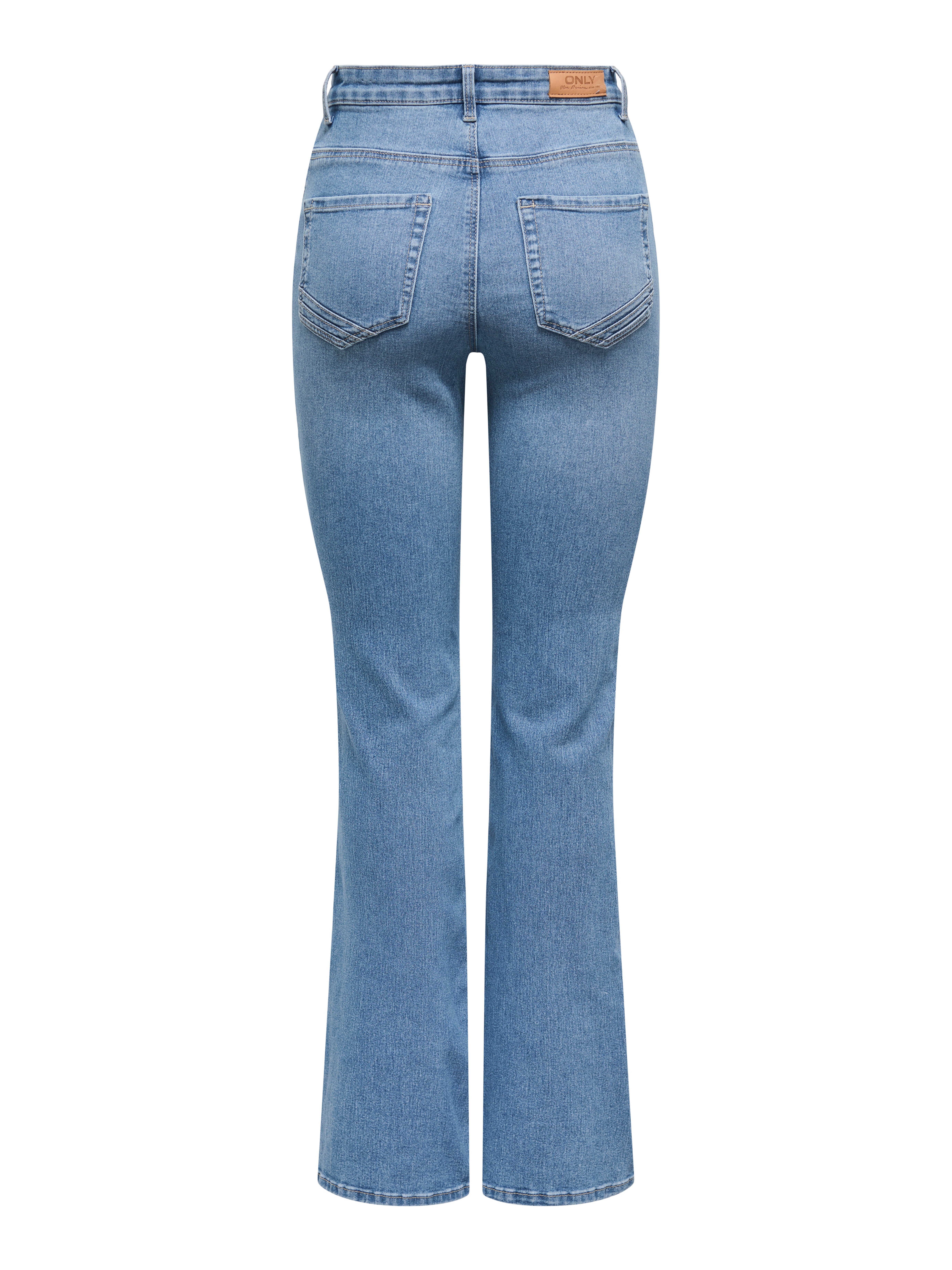 Thumbnail - Onlsandra Hohe Taille Ausgestellt Jeans