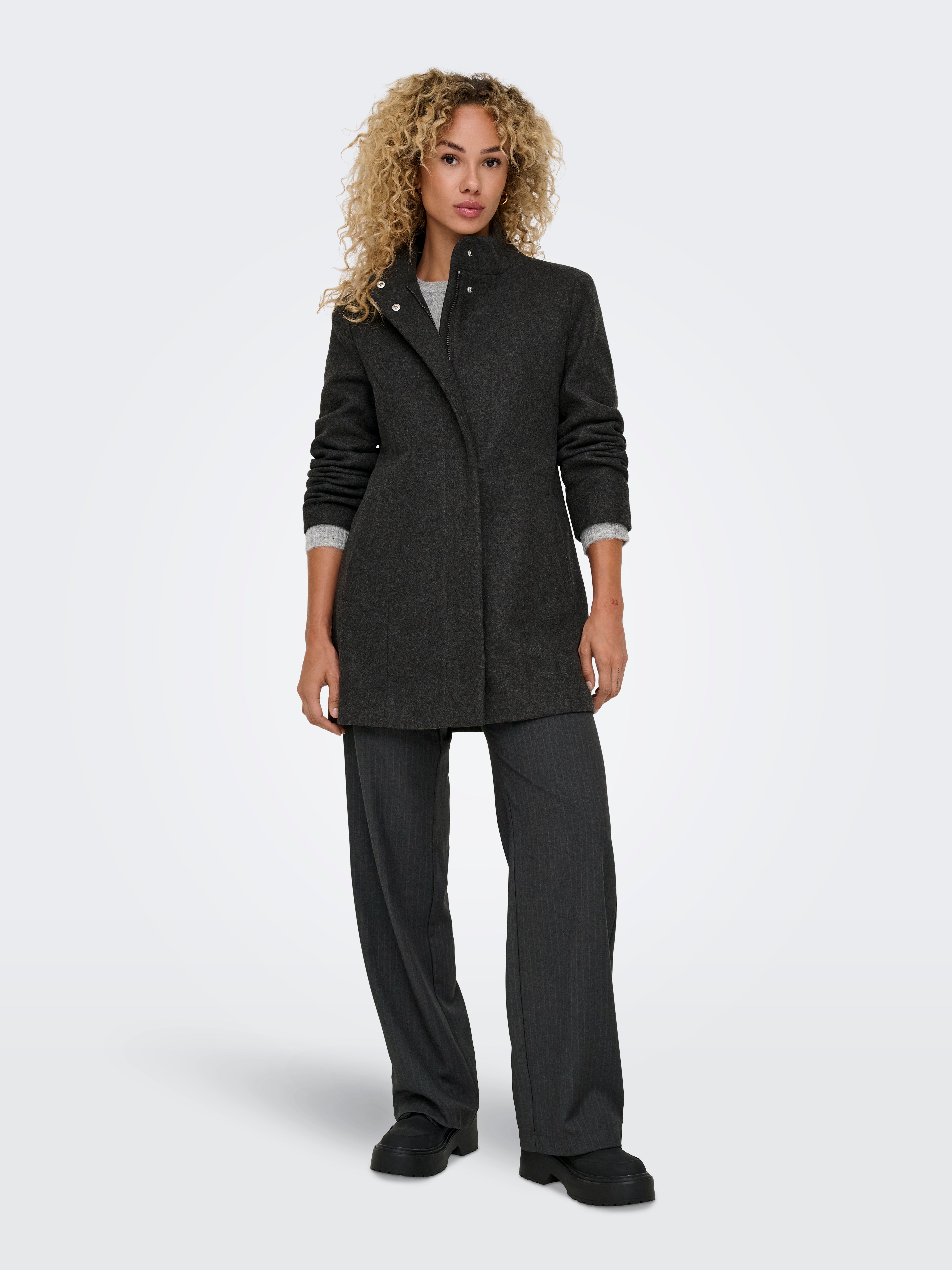 ONLAUGUSTA Coat | Dark Grey | ONLY®