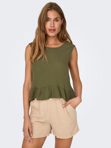 ONLY Kort o-hals top  -Kalamata - 15332962