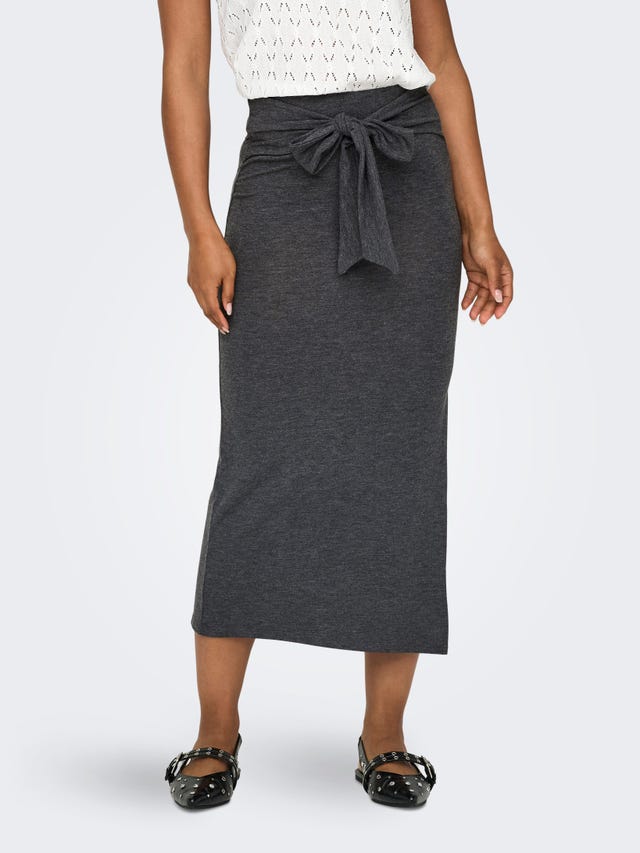 ONLY Long skirt with bow detail - 15332969