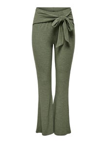 ONLY Trousers with bow detail -Four Leaf Clover - 15332970