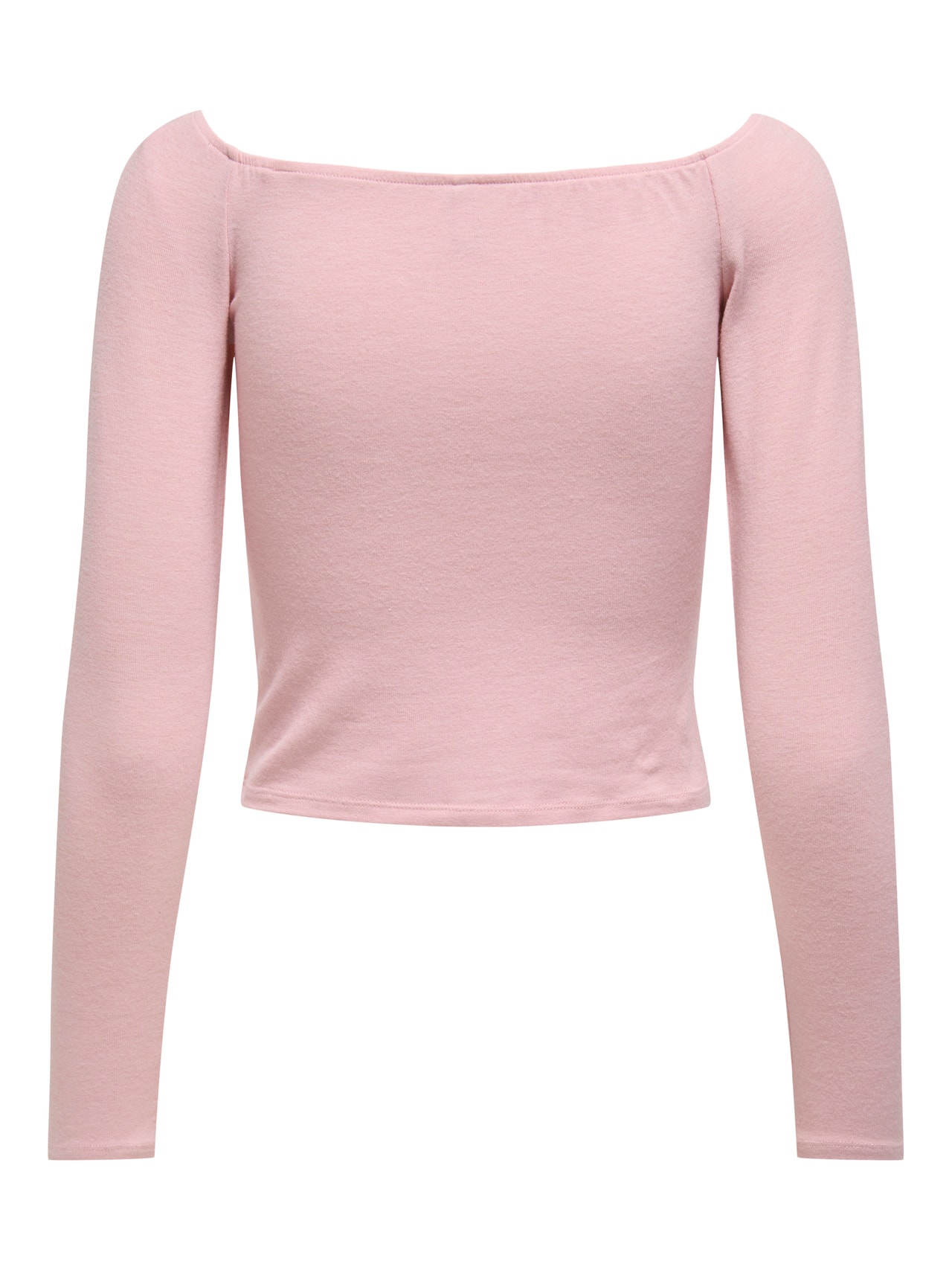 ONLY Boat neck top -Bleached Mauve - 15332972