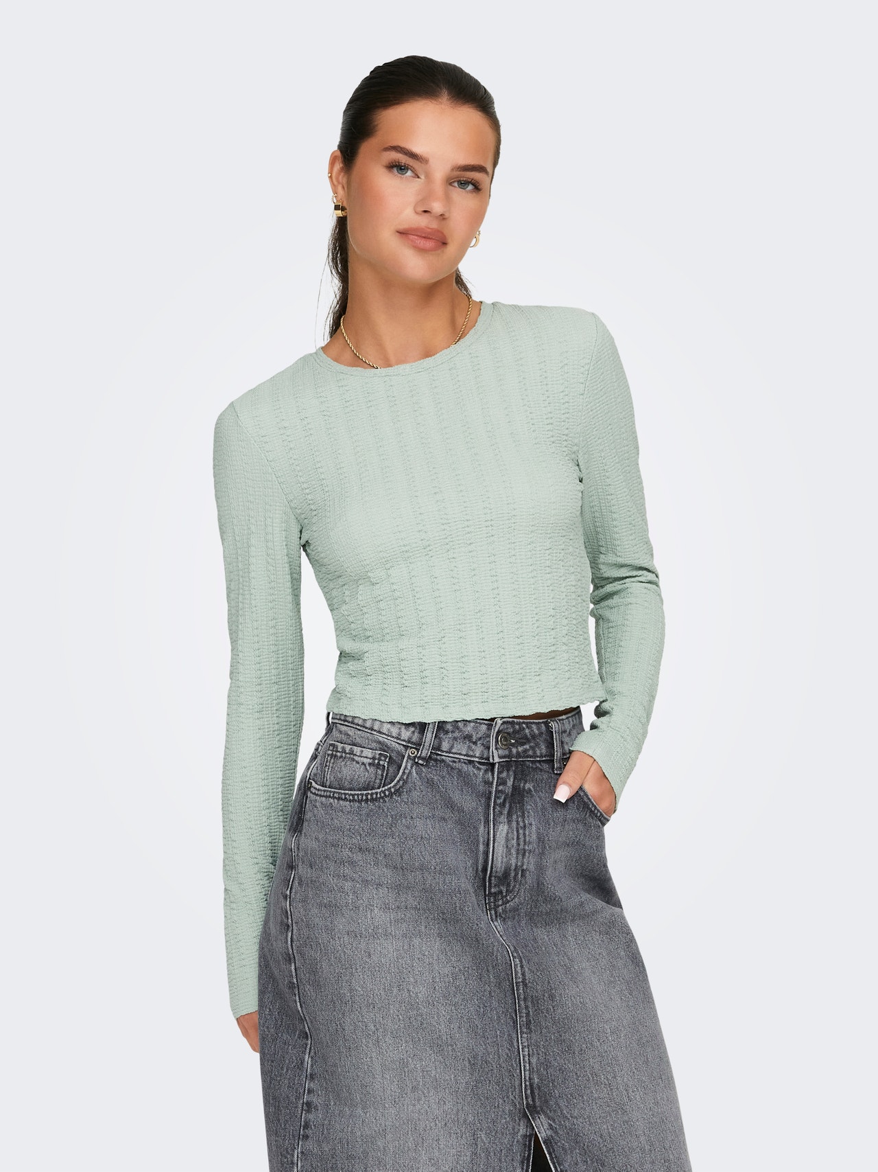 ONLY ONLCELINA Μπλούζα -Jadeite - 15332973