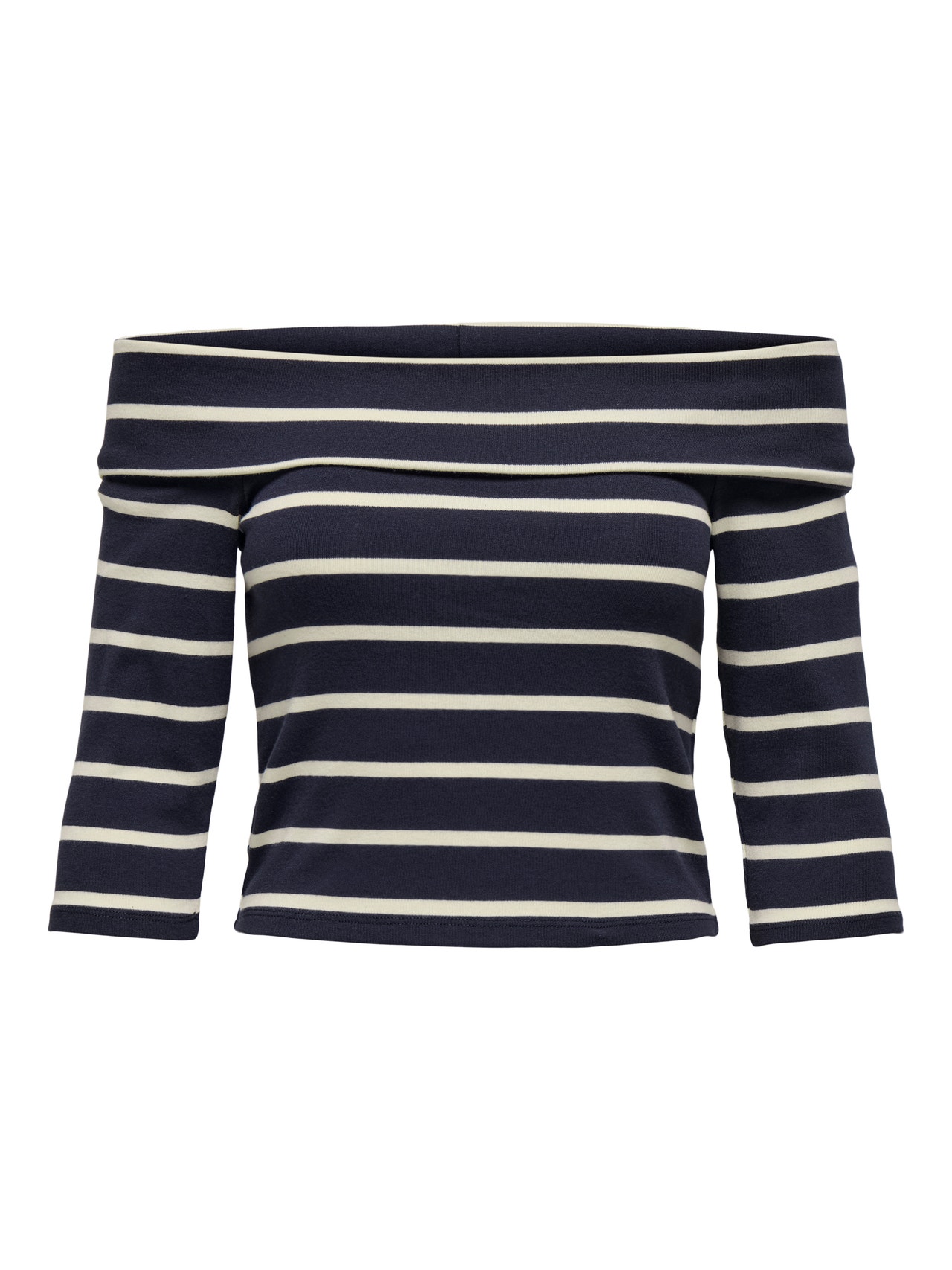 ONLY Tavapärane lõige Paljaste õlgadega Top -Night Sky - 15332974