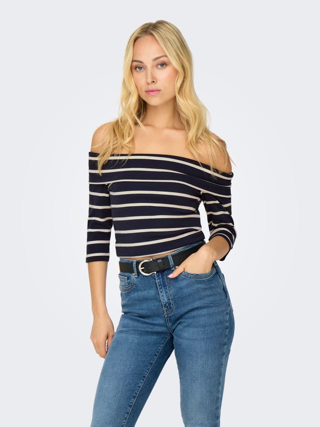 ONLY Tops Regular Fit Épaules dénudées - 15332974