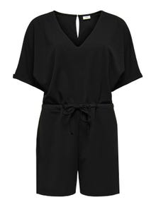 ONLY Mid waist Jumpsuit -Black - 15333170