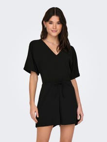 ONLY Belted playsuit -Black - 15333170