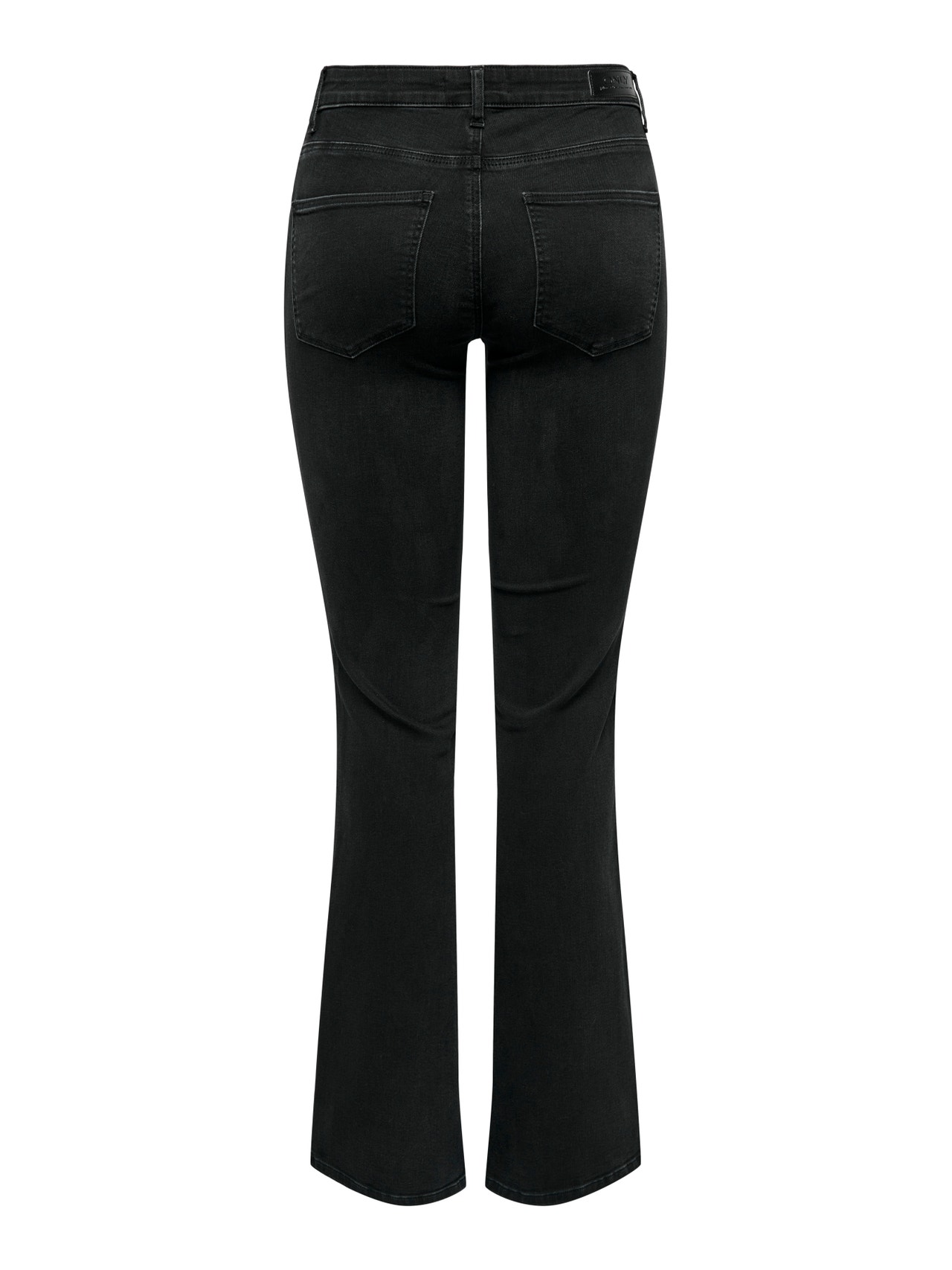 ONLY ONLANN Flared fit Farkut -Washed Black - 15333240