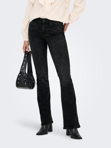 ONLY ONLANN Flared fit Farkut -Washed Black - 15333240