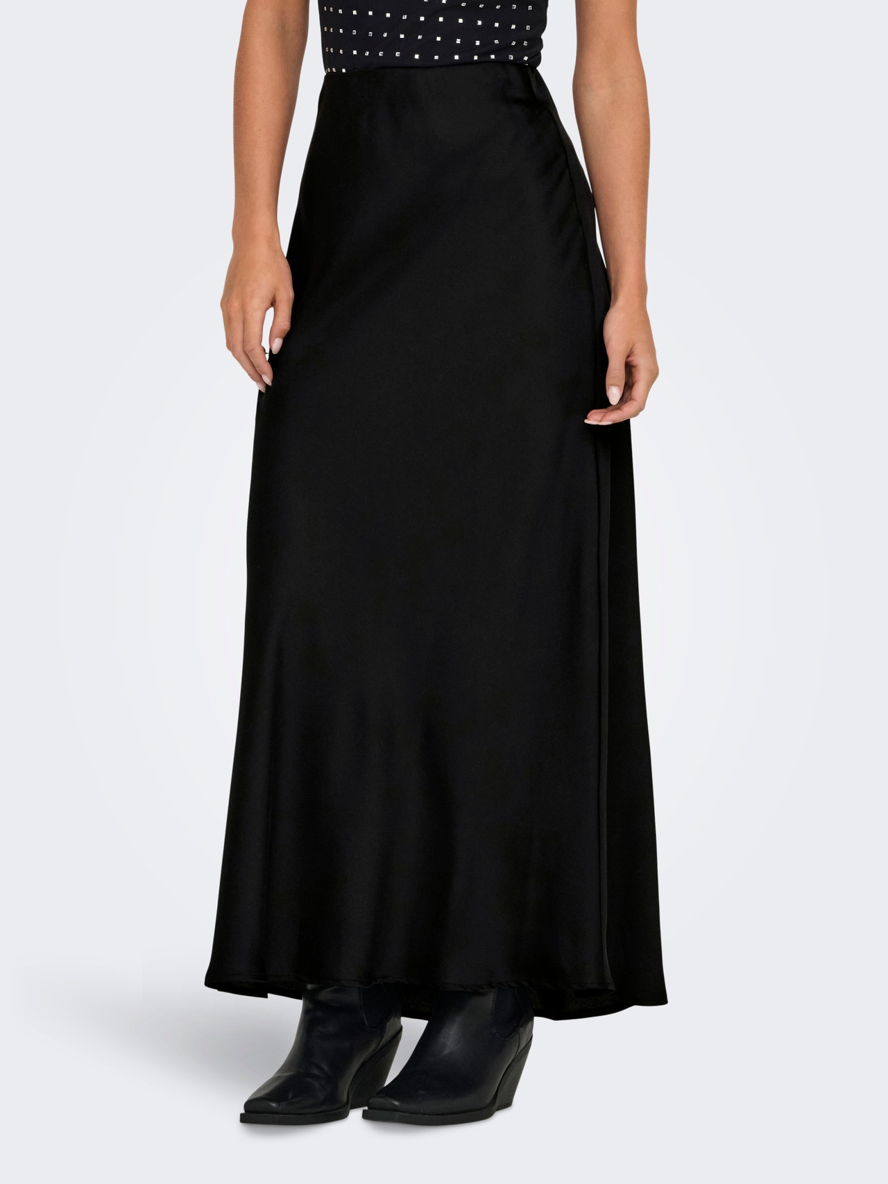 ONLY NOS Damen Onlvenedig Paperbag Long Skirt Wvn Noos Rock, Grün (Chinois Green ONLY NOS Damen Onlvenedig Paperbag Long Skirt Wvn Noos Rock, Grün (Chinois Green