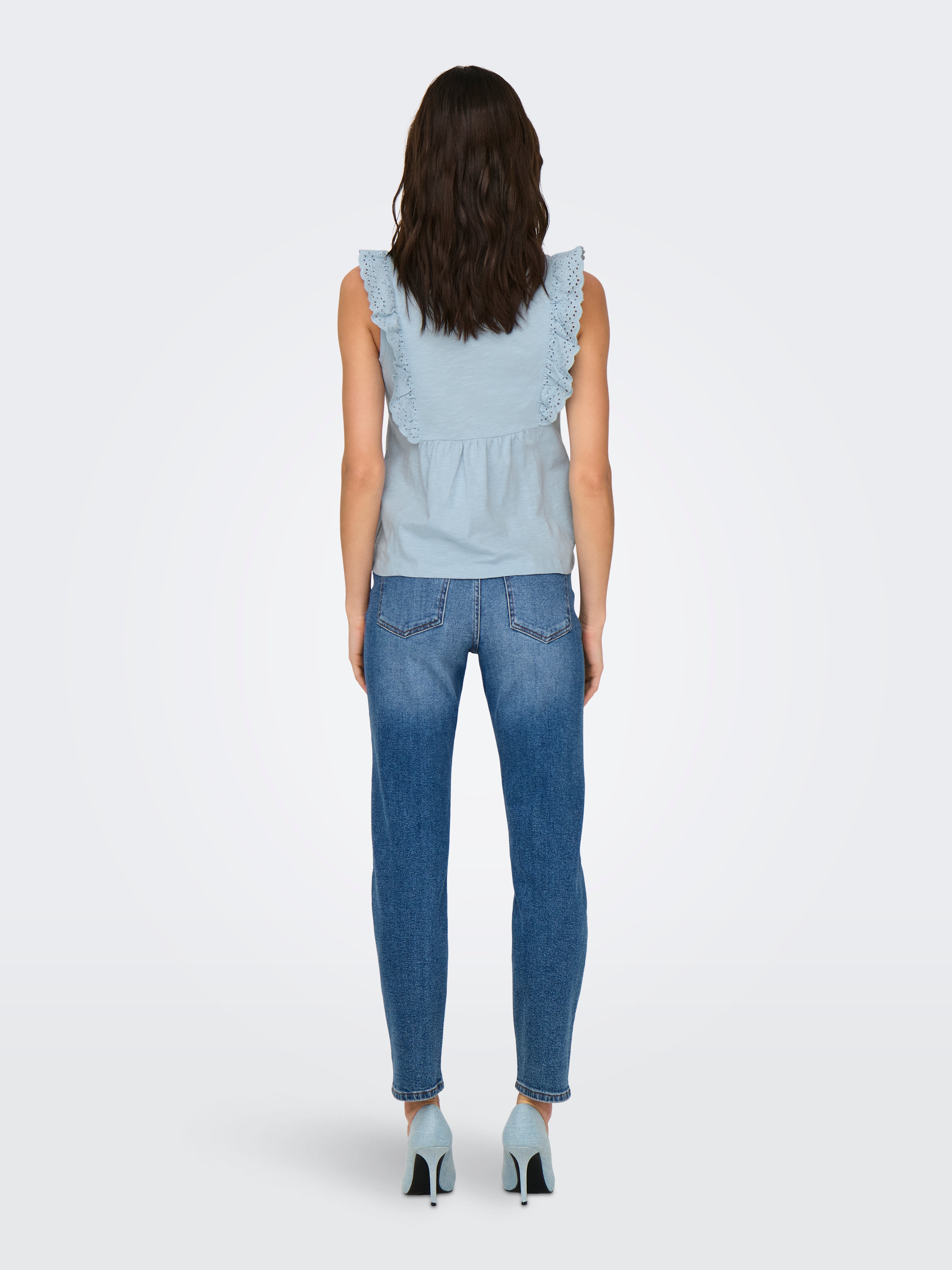 JDYMIA Top | Mittelblau | ONLY®