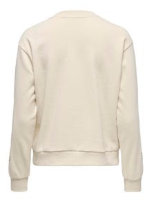 ONLY O-hals sweatshirt  -Tapioca - 15333668