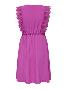 ONLY Mama Lace detailed dress -Purple Orchid - 15333788